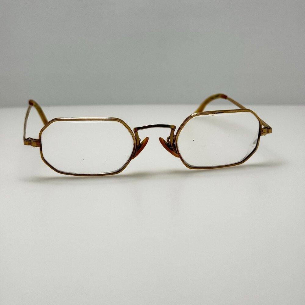 Shuron 5 1/2 S/C USA 12K GF Gold Eyeglasses Eye Glasses Frames B